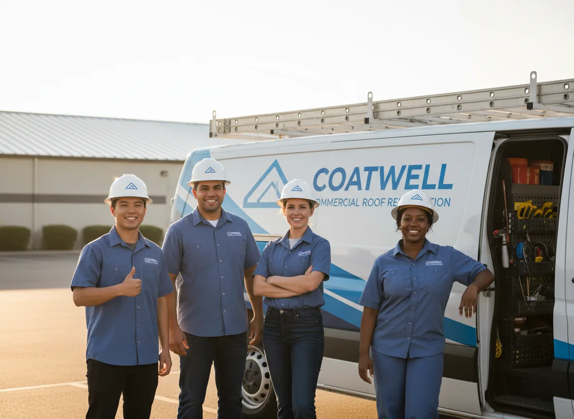 Commercial roof coating company in Rock Cave, WV